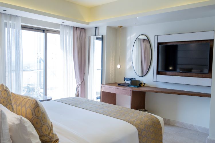 Royal Suite interior with sea view
